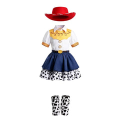 Jessie Costume Girls Kids – Toy Story Cowgirl Set with Red Hat, Book Week 2026