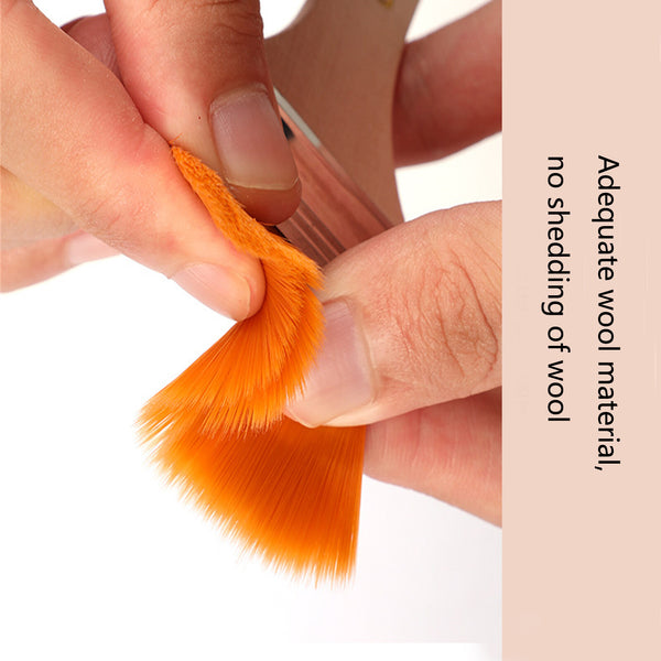 40pcs Nylon Paint Brushes Set | Flat Artist Chip Brushes for Acrylic, Wall & Craft Painting