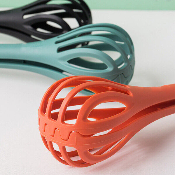 Multifunctional Silicone Manual Egg Beater Mixer Mini Kitchen Egg Whisk Tool AU