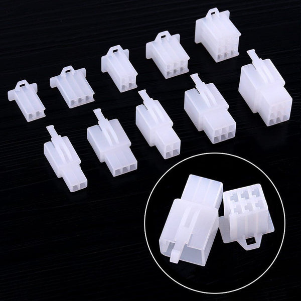 380pcs Automotive Electrical Wire Connectors Kit 2 3 4 6 Pin Cable Terminal Plug