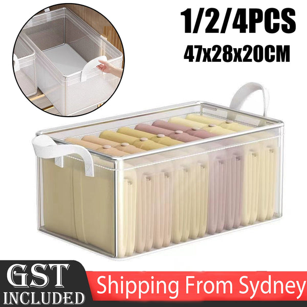 Foldable Storage Box Crushed Steel Frame Clothes Quilt Toys Organizer