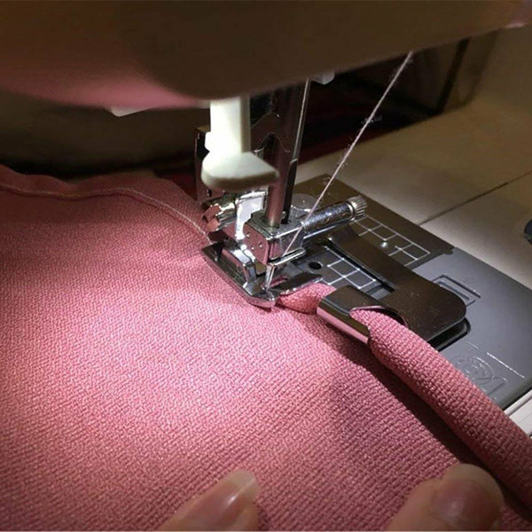 Narrow Rolled Hem Foot Domestic Sewing Machine Snap On Presser Hemmer Feet Set