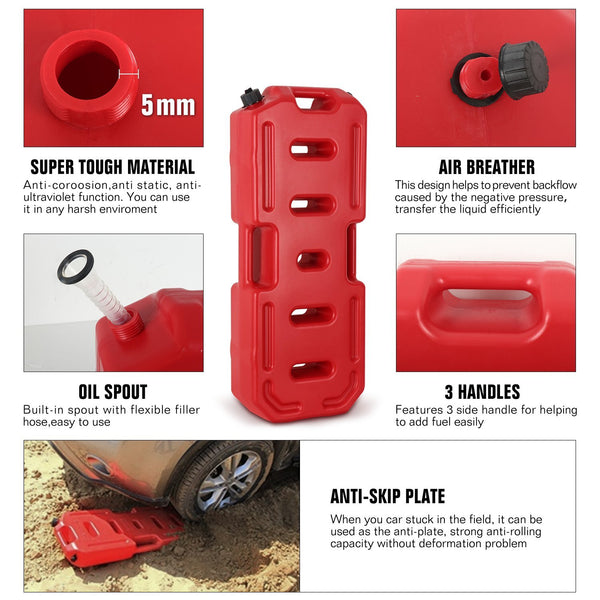 20L/30L Jerry Can Fuel Tank Container With/without Holder 4WD Truck SUV Offroad