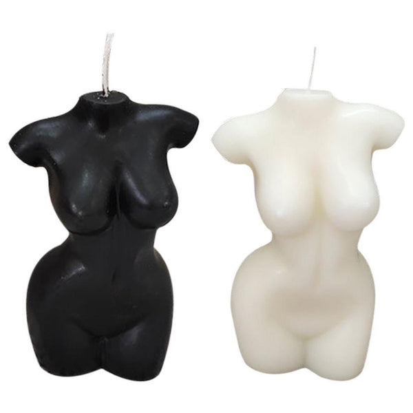 3D Body Candle Mould Creative Silicone Soap Wax Human Mold Female Design Art AU