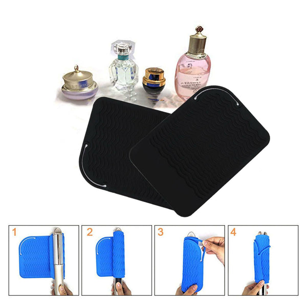 Heat Resistant Mat for Curling Flat Irons Hair Straightener & Hair Styling AU