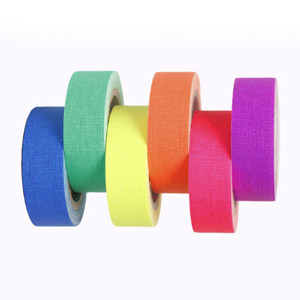 6X Luminous Fluorescent Tape Glow In The Dark Night Self-adhesive Safety Sticker