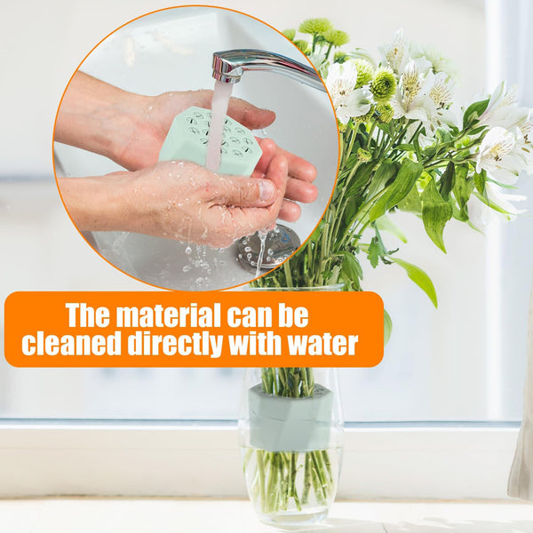 8PCS Spiral Ikebana Stem Holder Flower Arrangement Vase Support