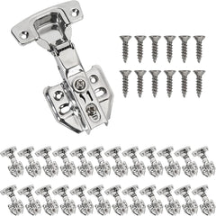 10-50PCS Door Hinge Cabinet Cupboard Hinges Soft Close Full Overlay Wardrobe AUS