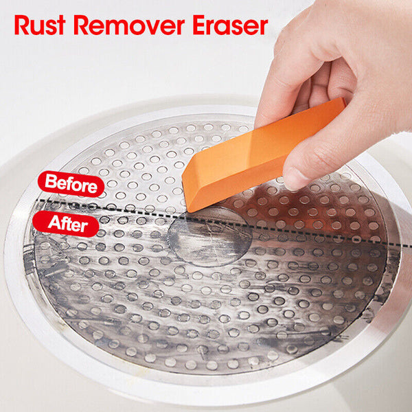 10PCS Household Glass Rust Remover Rubber Eraser Scale Removal Rubber Brush AUS