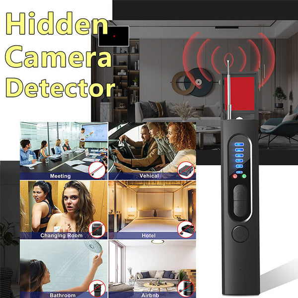 Hidden Camera Detector Anti Camera Bug GPS Tracker Finder Scanner For Hotel Car