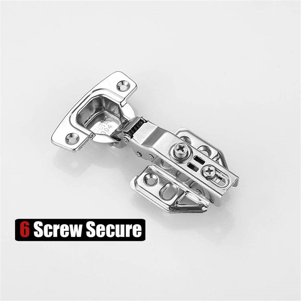 10-50PCS Door Hinge Cabinet Cupboard Hinges Soft Close Full Overlay Wardrobe AUS