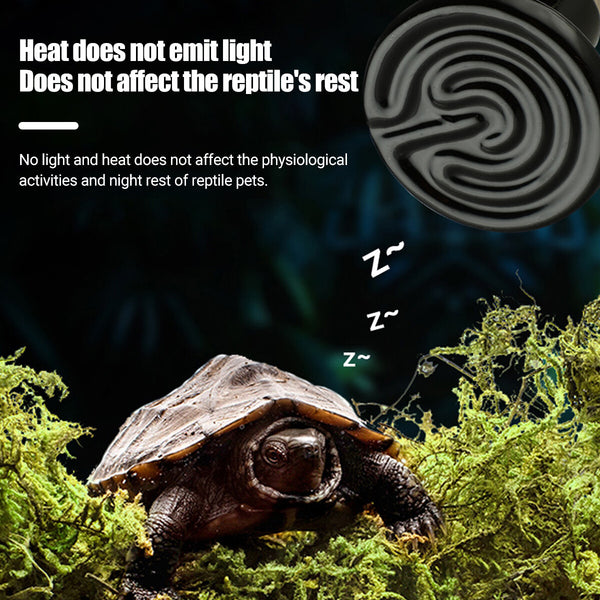 2X Ceramic Heat Lamp Bulb Reptile Heater E27