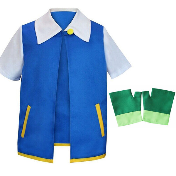 Kids Monster Trainer Costume Set Boys Girls Book Week Cosplay Fancy Dress Outfit