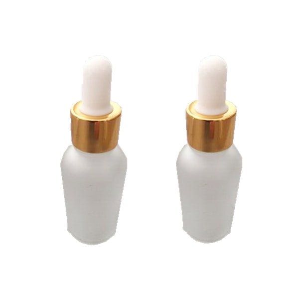 Glass Dropper Bottles - Amber Pipette Bottles for Essential Oils & Serums (15ml/30ml)