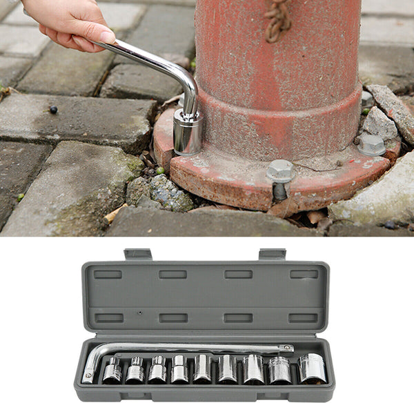 10pcs Wrench Tool Set Multi-Function Auto Repair Machine Hardware Tools Kit AU