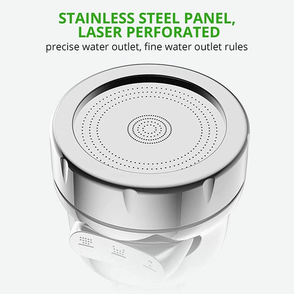 New  360° Swivel Tap Faucet Nozzle Aerator Kitchen Sink Extension Attachment AUS