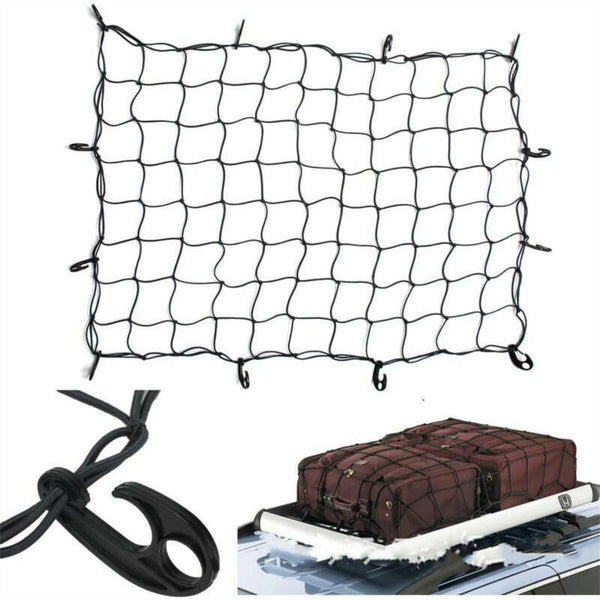 1PC Car Roof Top Rack Basket Luggage Bungee Net Cargo Mesh Carrier Cover Storage