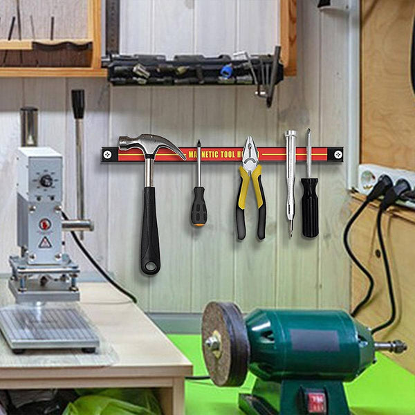 Magnetic Tool Holder Strip Tool Bar Strip Magnetic Knife Rack Workshop Tool Rack