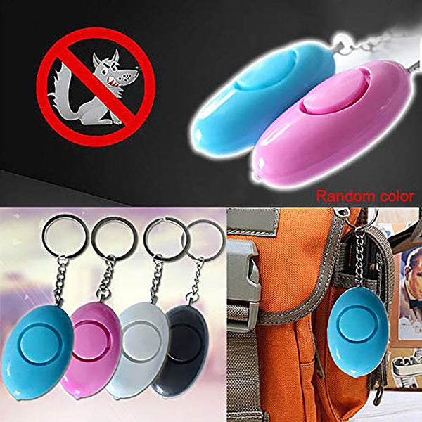120dB Personal Alarm Safety Keychain Panic Security Emergency Torch Alert  AUS