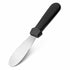 4pcs Stainless Steel Butter Knives | Black Sandwich Spreader & Cake Icing Spatula Set