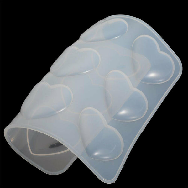 Heart Silicone Pendant Mold Necklace Jewelry Resin Mould Casting Craft DIY Tool