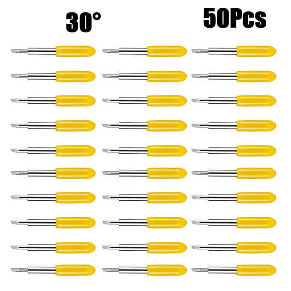 50Pcs 30° 45° 60° For Roland Blades Cutting Plotter Vinyl Cricut Cutter Tool AUS