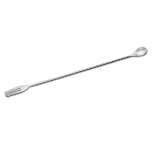 Stainless Steel Bar Wine Cocktail Mixing Twist Stirring Spoon Long Handle Drink