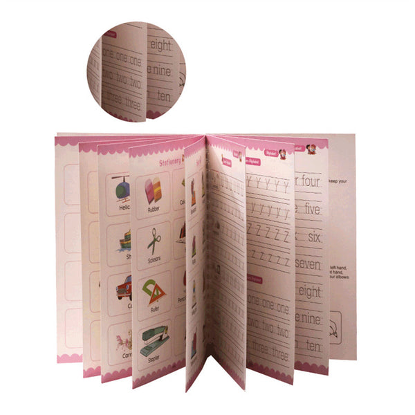 4 Kids Magic Handwriting Copybook Reused Groove Practice Calligraphy Book Number