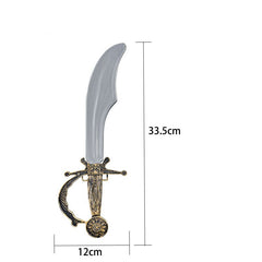 Pirate Costume Kids Boys – Captain Jack Sparrow Book Week Dress Up Set with Sword