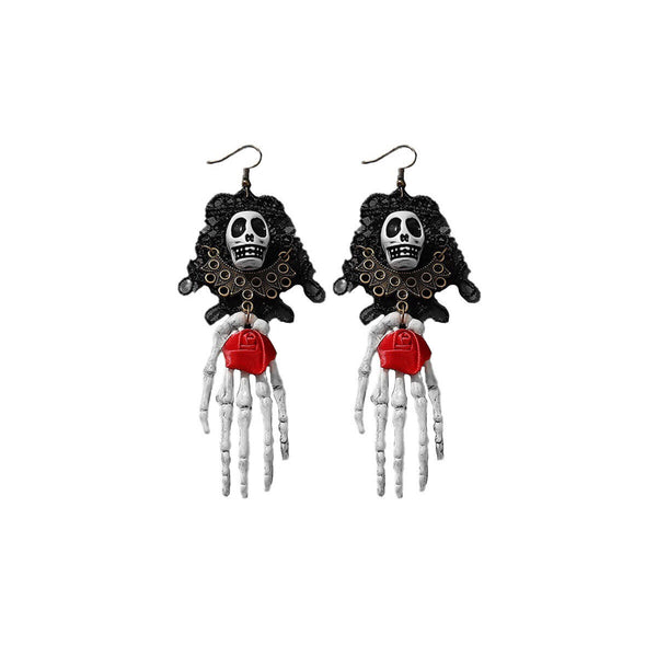 Creative Halloween Earrings for Party Costumes Fun Accessory for Women and Girls