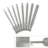 20pcs Hex Key Bit Set 100mm | S2 Steel Magnetic Allen Driver Bits for Drill Impact
