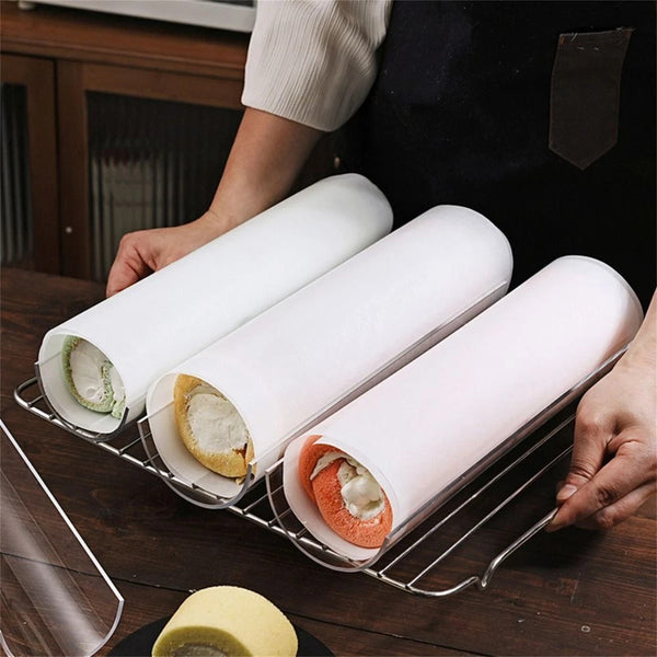 4x Roll Holder Cake Roll Cake Roll Shaper Kitchen Mold Baking Tools Body Shaper