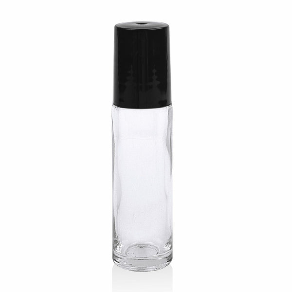 10PCS Glass Roller Bottles Essential Oil Roll-On Bottles 5ML 10ML