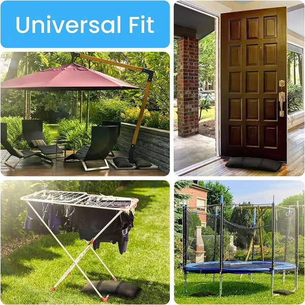 Outdoor Patio Umbrella Base Stand Heavy Weight Bag Wind-Proof Fixing Sandbags