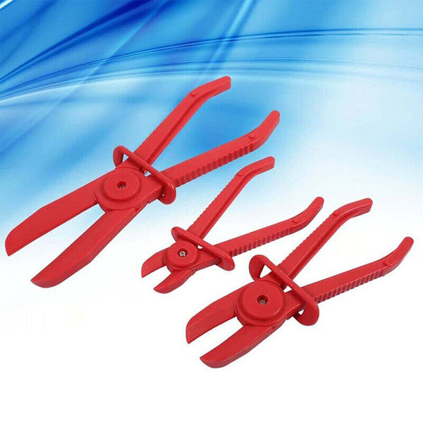 Flexible Fuel Oil Water Hose Clamp Line Pliers Pinch Off Set For Brakes Radiator