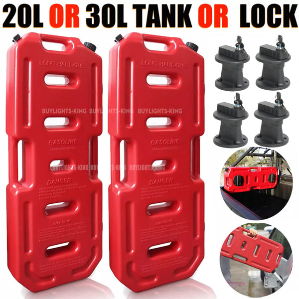 20L/30L Jerry Can Fuel Tank Container With/without Holder 4WD Truck SUV Offroad