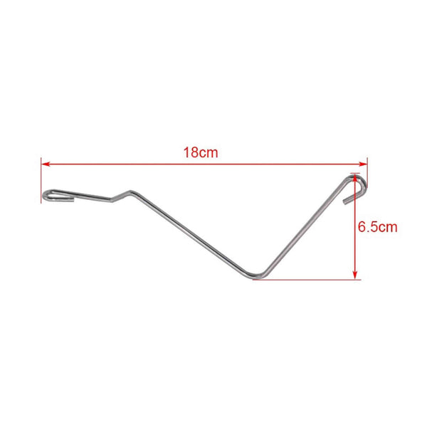 20x Stainless Steel Bee Hive Spring Clips Beekeeping Accessories & Screws AU