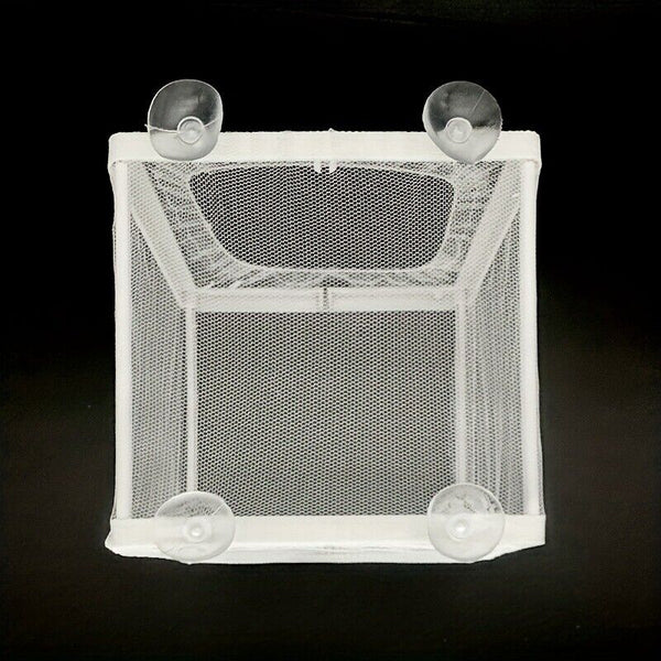 2PCS Aquarium Fish Breeding Box White Isolation Net PVC Hatchery Tool Species