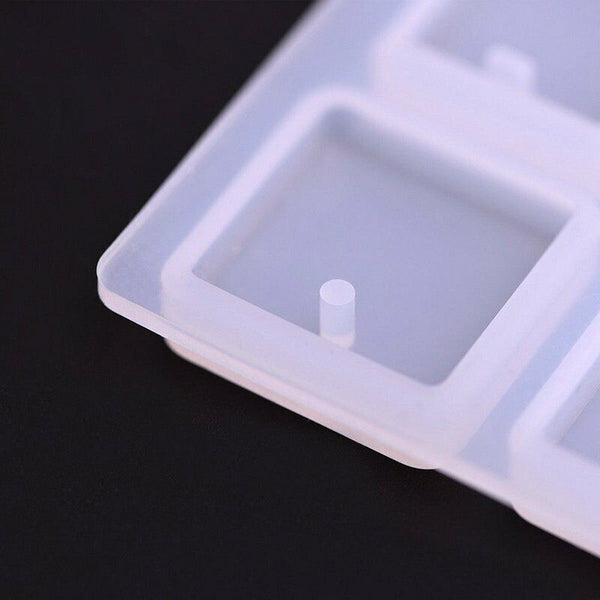 12 Silicone Mould Pendant Jewelry Making Necklace Mold Craft DIY Resin Supplies