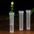 Plant Flower Tubes Plastic Nutrition Water Tube Vials Cap Decor Tubes