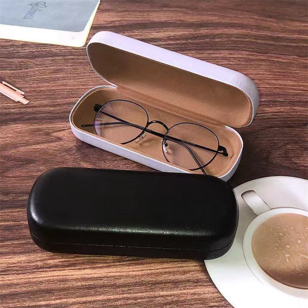 Glasses Case - Hard Eyeglass Case Portable Spectacle Storage Box