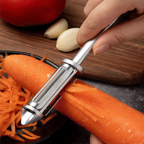 5IN1 Peeler Multifunction Serrated Julienne Slicer Vegetable Potato Cutter Salad