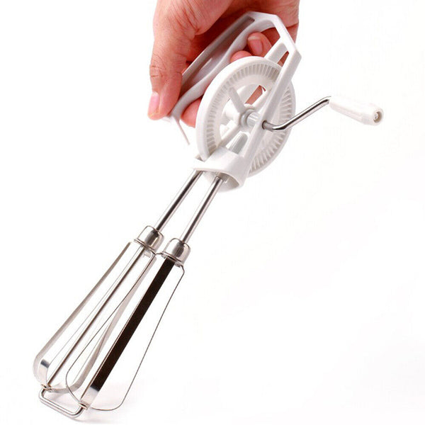 Cooking Tool  Stainless Steel  Hand Egg Whish  Rotary  New Mixer  Egg Beater