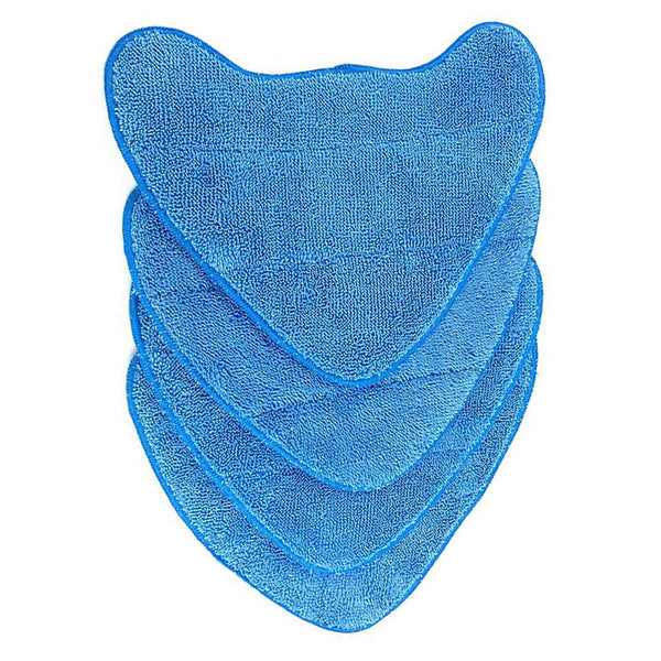 Washable for VAX S86-SF-CC Blue Steam Mop Cleaning Triangle Pads Microfibre