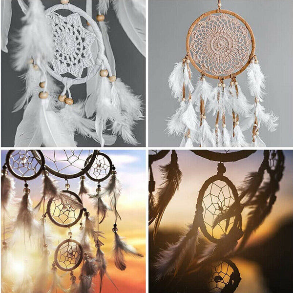 10PCS Bamboo Embroidery Hoops Ring Sewing Frame Cross Stitch Craft Wedding Xmas