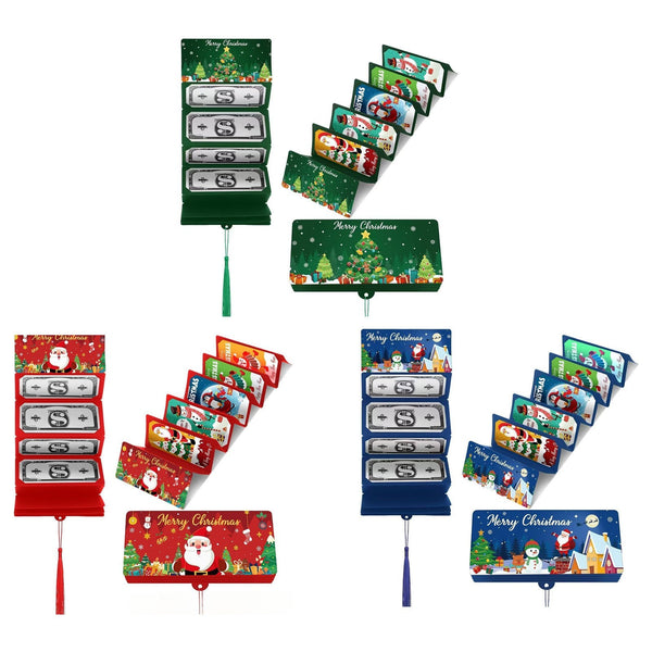 Christmas Money Holder Gift Card Holder – Holiday Surprise, Festive Design Xmas