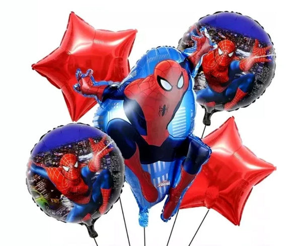 Spiderman Birthday Party Paper Lolly Loot Bag Box Balloons Stickers Party Favour