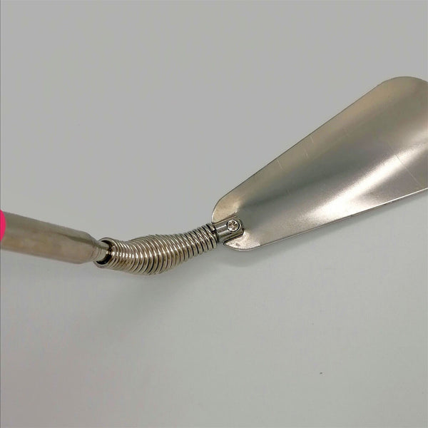 77cm Telescopic Long Handle Shoehorn Stainless Steel Shoe Horn Lifter Tool Shoe