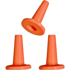 3PCS Caulk Tube Covers Nozzle Caps Sealant Finishing Tool Plugs