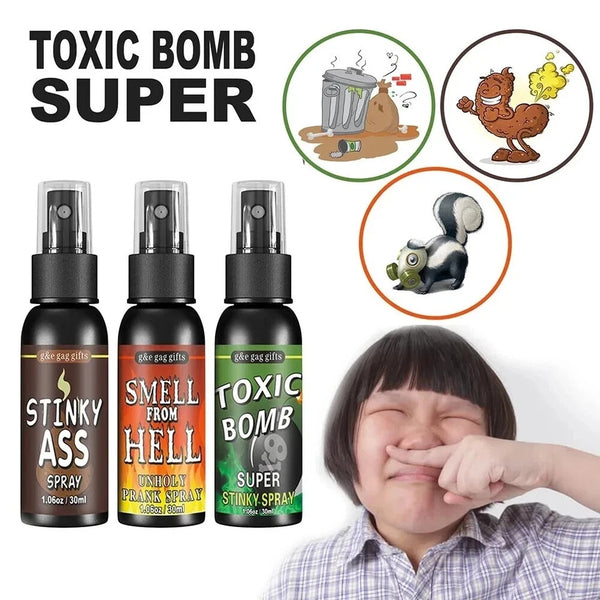 Fart Liquid Spray Prank Stink Ass Gag Smell Bomb Joke Stinky Gas Halloween Prank